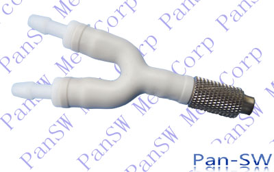 dual tube to single tube nibp adapter