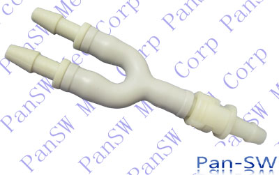 dual tube to single tube nibp adapter