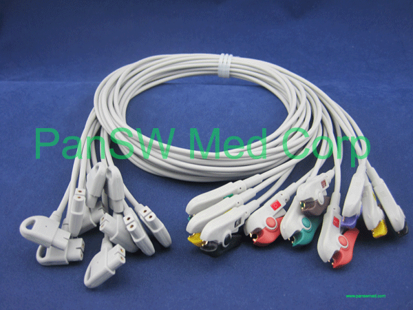 ECG cable HP trim clip type