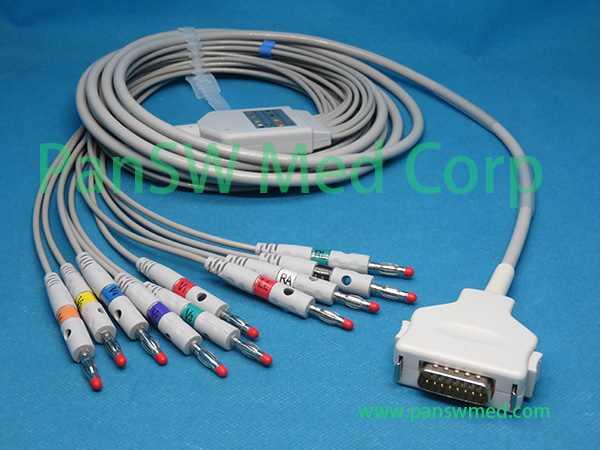 siemens cardiostat 31 ekg cable ten leads