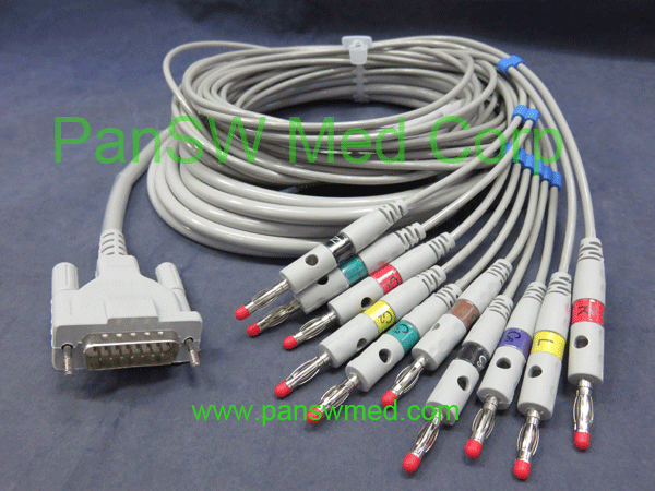 Mortara ELI210 ELI250 ECG cable