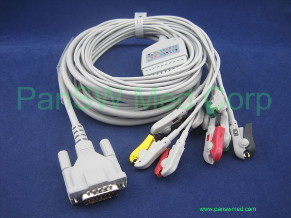 Schiller ECG cable clip type