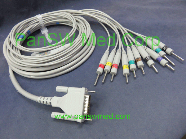 schiller ECG cable ten leads, DIN3.0