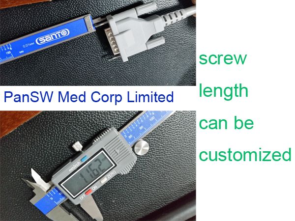 Schiller ECG cable connector screw