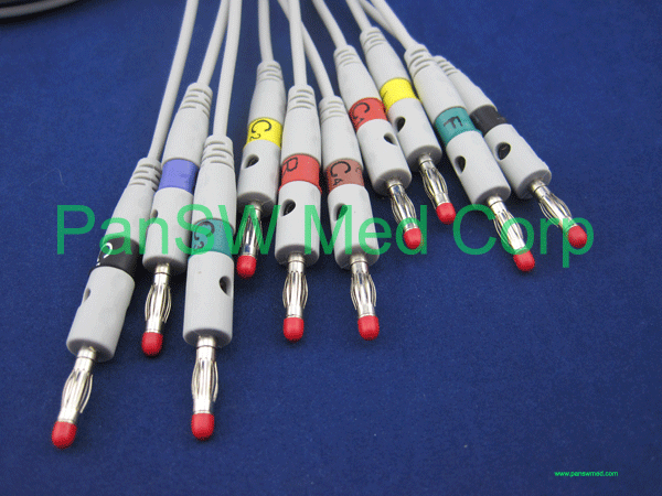 ten leads IEC color coding