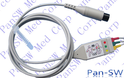 to use Philips ECG leads on Mindray Pm9000 monitors.