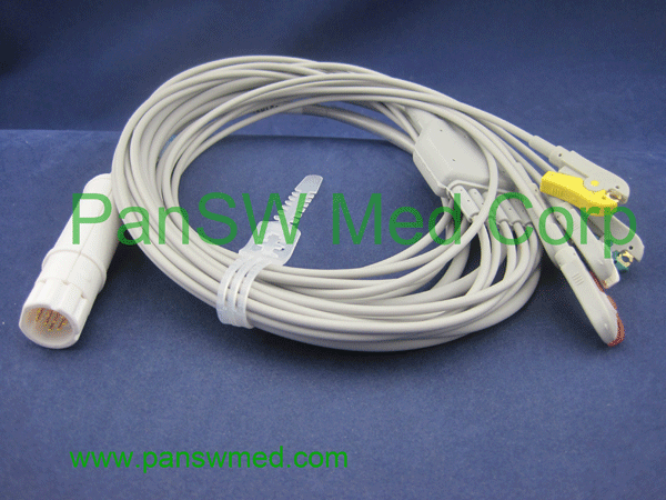drager 5 leads ECG cable