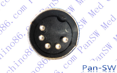 DIN 5 pins ECG connector