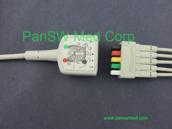 compatible GE medical ECG trunk cable