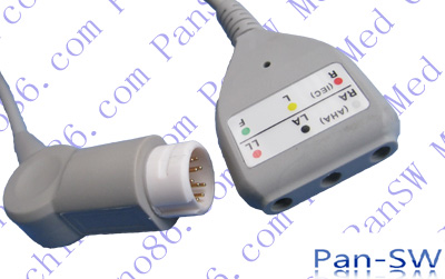 Philips neonate monitoring ECG trunk cable
