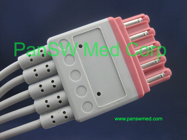 philips M1976A ECG leads