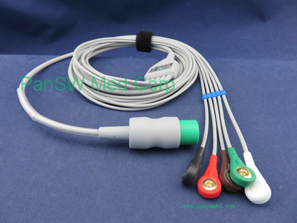 spacelabs ECG cable ten leads
