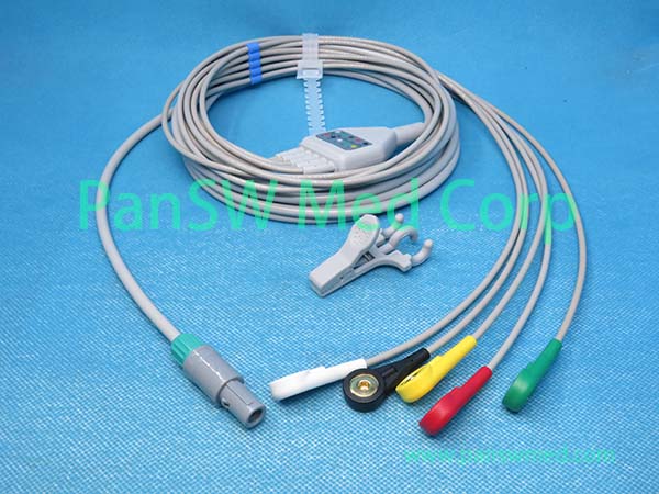 compatible Canon QMAPP angiography ECG cable