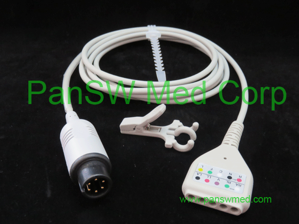 compatible DIN ecg trunk cable