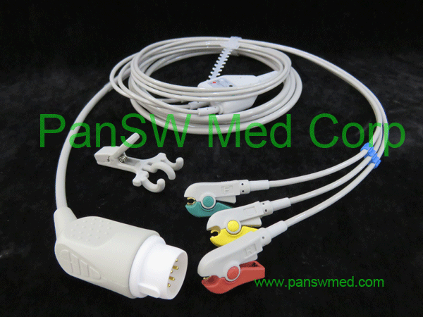 compatible ECG cable for Philips IEC