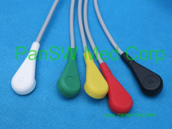 compatible ECG leads for GE medical IEC color