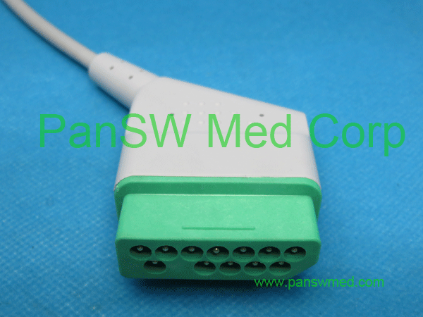 compatible nihon kohden ECG cable