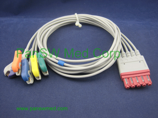 philips M1976A ECG leads