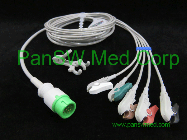 compatible ECG cable for Biocare AHA clip