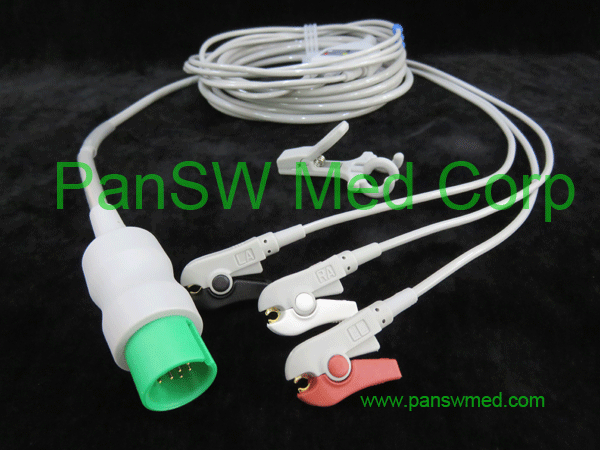 compatible ecg trunk cable for spacelabs ECG-10017C