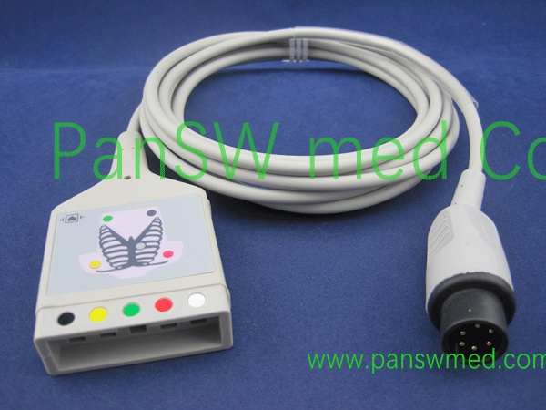 compatible ecg trunk cable for spacelabs