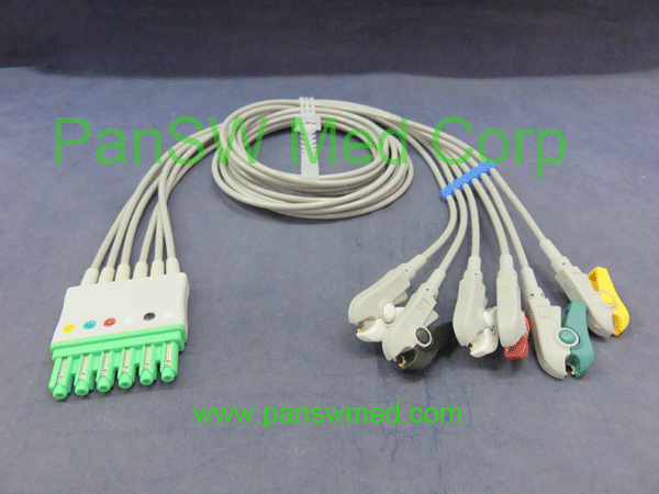 compatible ecg leads for siemen drager mono leads
