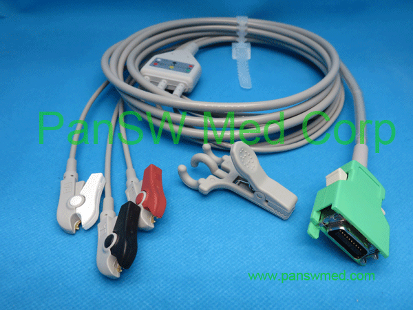 compatible Nihon kohden OPV 1500 ECG CABLE