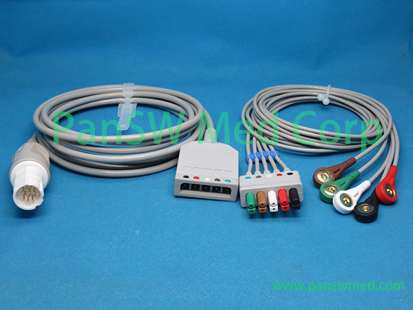 Siemens Drager ECG trunk cable