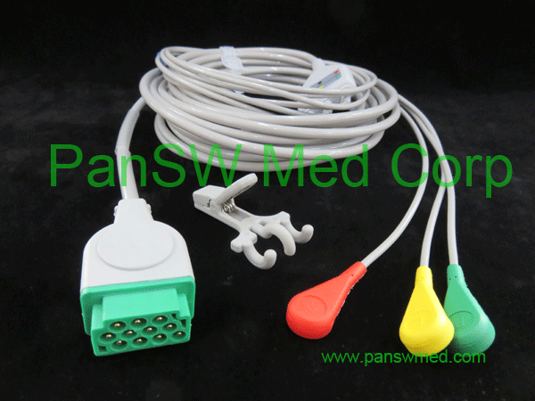 compatible ecg cable for GE medical