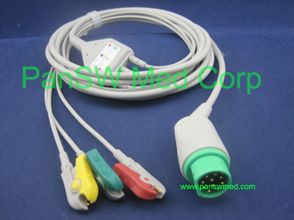 siemens 3 leads ECG cable
