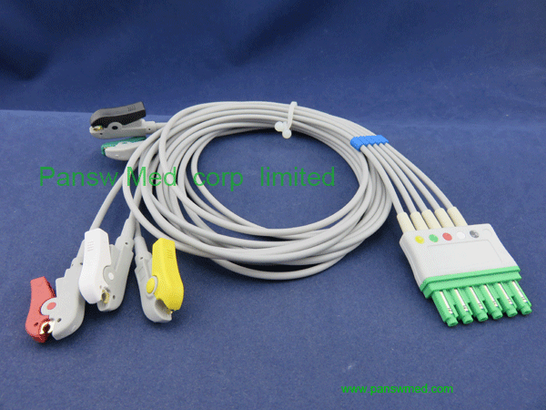 compatible ecg cable for siemens drager