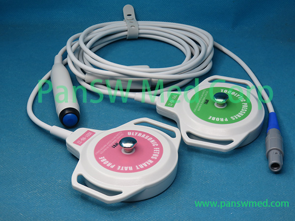 Compatible COMIN 3in 1 FHR TOCO Transducers Event Marker – PanswMed
