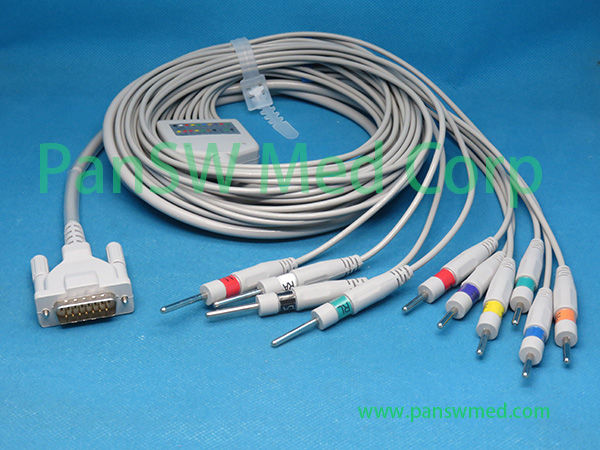 Compatible Cardiette Autoruler 12 1 ECG Cable – PanswMed