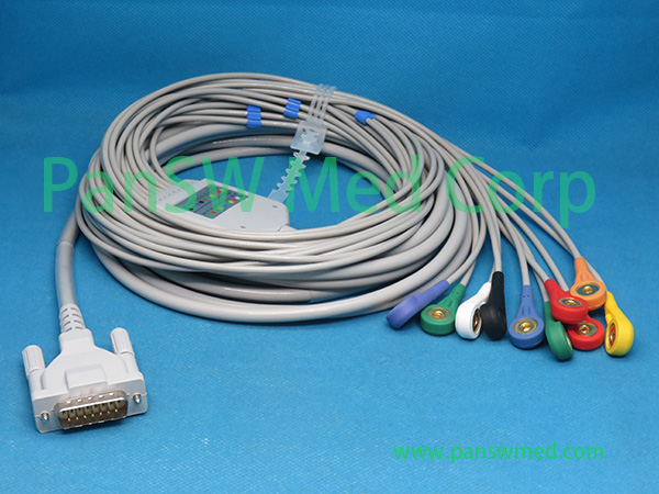 Compatible Cardiorapid K 11 K 111 K 112 K 131 ECG Cable – PanswMed