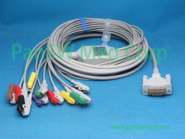 Compatible Del Mar Avionics 950 960 970 980 ECG Cable Clip – PanswMed