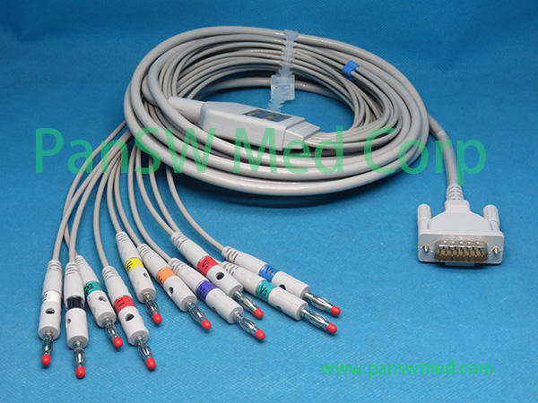 Compatible Dr Lee ECG 310A ECG 310B ECG Cable Banana – PanswMed