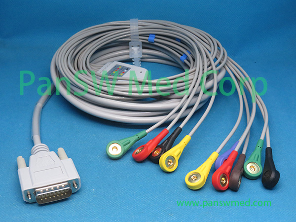 Compatible Edan SE 100 SE 3 ECG Cable Snap – PanswMed
