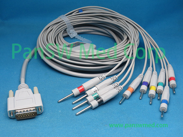 Compatible Edan SE 3 SE 601A ECG Cable DIN – PanswMed