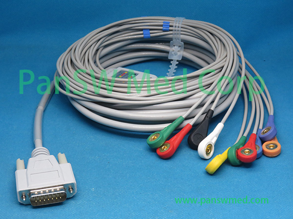 Compatible Edan SE 3 SE 601A ECG Cable Snap – PanswMed