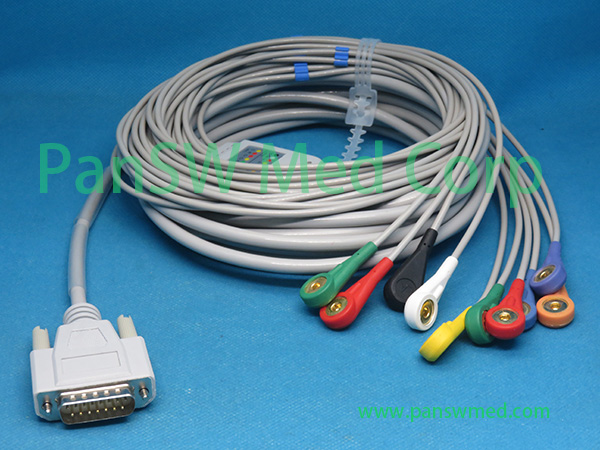 Compatible Edan SE 600 SE 6 ECG Cable Snap – PanswMed