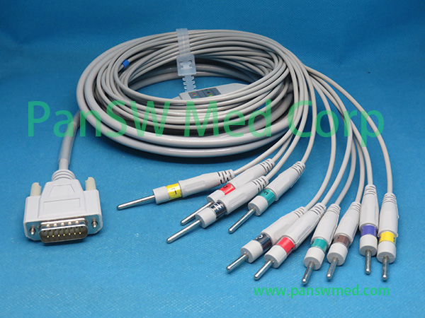 Compatible Edan SE 12 Express SE 1 ECG Cable DIN – PanswMed
