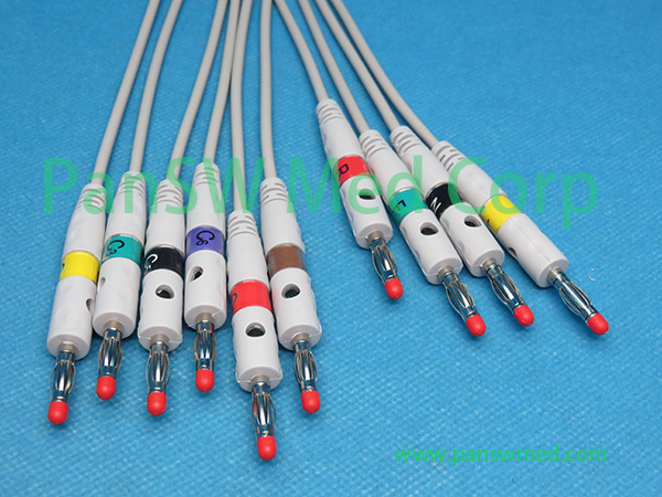 Compatible Edan SE 1200 SE 1200 EXPRESS ECG Cable Banana – PanswMed