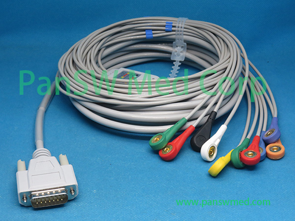 Compatible Edan SE 1200 SE 1200 EXPRESS ECG Cable Snap – PanswMed