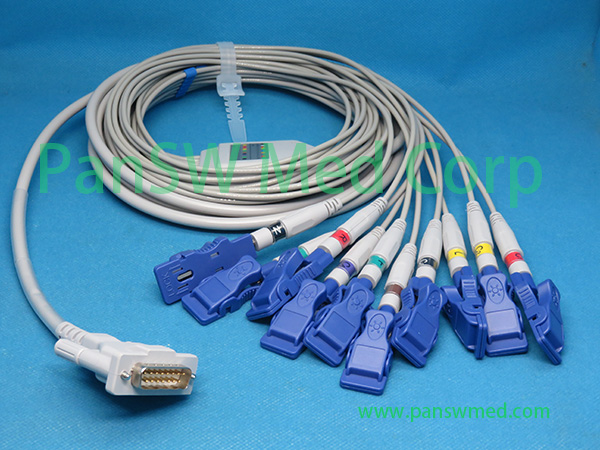 Compatible Fidelity LP 3000 ECG Cable With Adapter – PanswMed