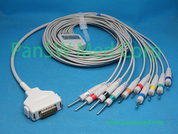 Compatible Fukuda FCP 7411 FX 7402 ECG Machine Patient Cable DIN – PanswMed