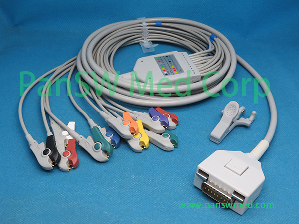 Compatible Fukuda ME C 300 C 310 C 550 ECG Cable AHA Grabber – PanswMed