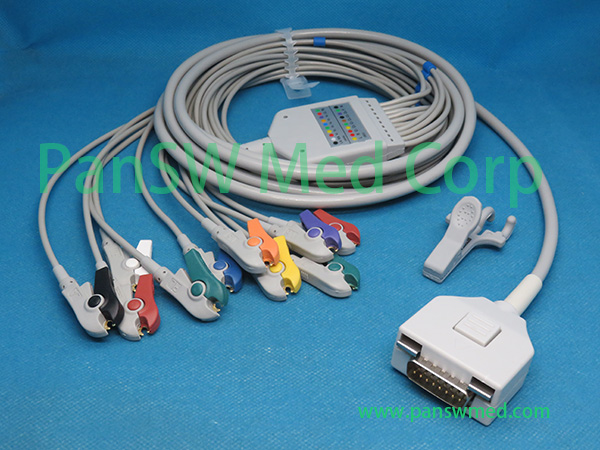 Compatible Fukuda ME C 600 C 600W C 610 ECG Cable AHA Grabber – PanswMed