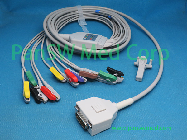 Compatible Fukuda ME C 610W C 625 ECG Cable IEC Grabber – PanswMed