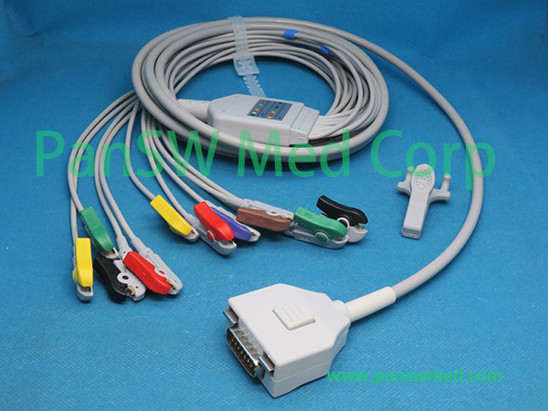 Compatible Fukuda ME Α2000 Series Α1000 ECG Cable IEC Grabber – PanswMed
