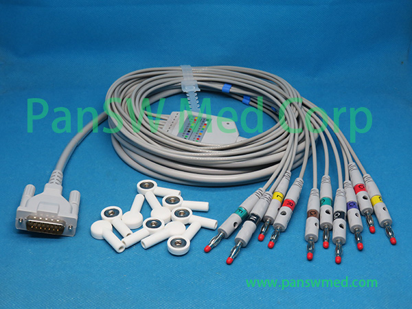 Compatible Innomed Heart Mirror 1 Heart Mirror 3 Heart Mirror 3D ECG Cable Snap – PanswMed